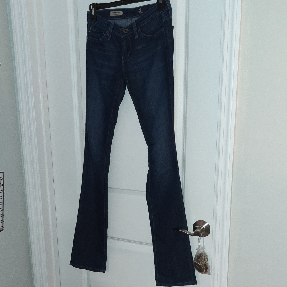 Ag Adriano Goldschmied Indigo Boot Cut Jeans